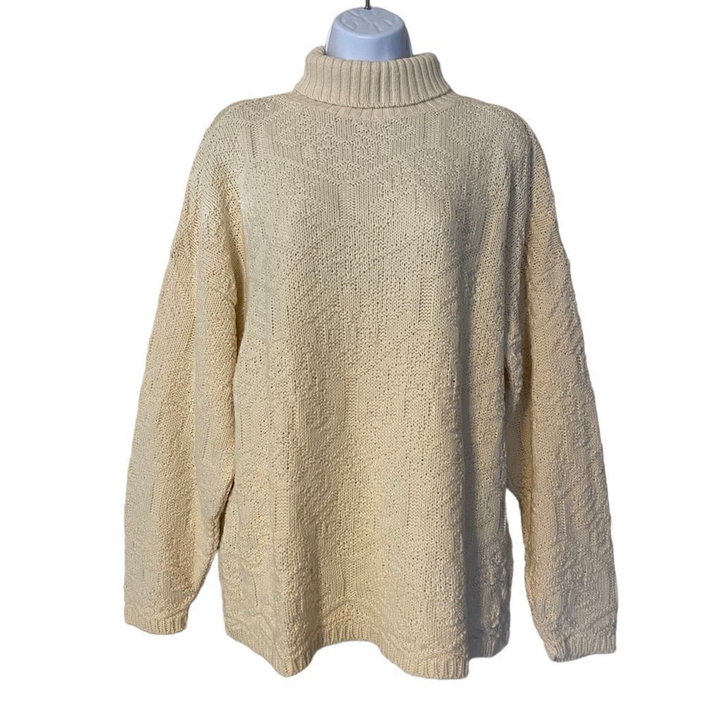 Mens Turtleneck Pullover Sweater 